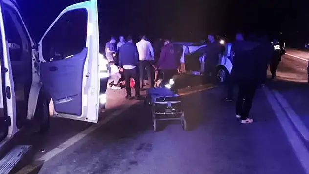 Konya'da  trafik kazası: 6 yaralı