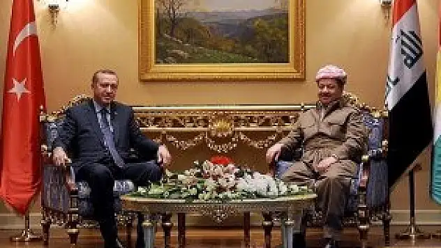 Mesut Barzani Erdoğan'ı tebrik etti