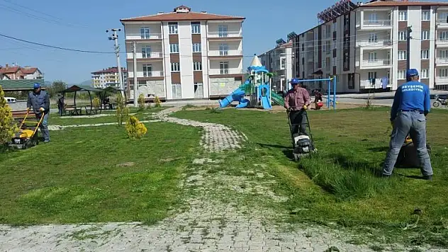 Beyşehir Belediyesi ilçeyi yaz dönemine hazırlıyor