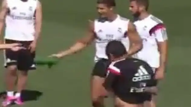 Ronaldo'nun çıldırdığı an