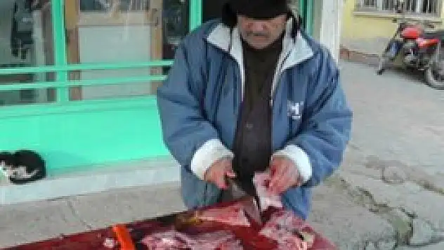 Balıkların eti müşteriye, iç organları hayvanseverlere