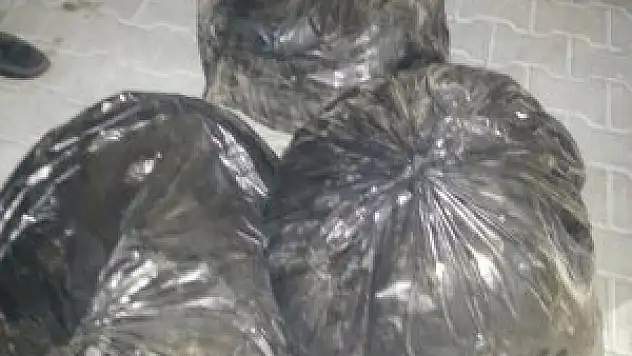 Konya'da 40 kilo esrar yakalandı