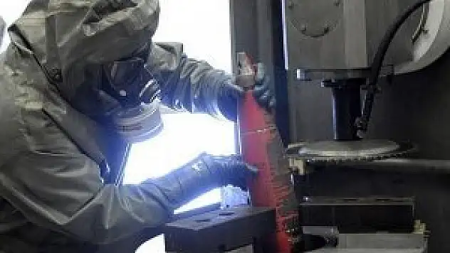 Suriye'nin kimyasal silah stoku imha edildi