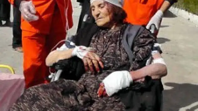 Çoban köpekleri yaşlı kadının kulağını kopardı