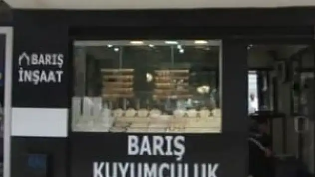 Ümraniye'de kuyumcu soygunu