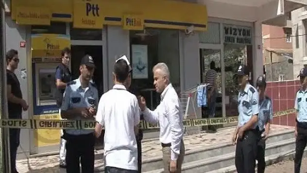 PTT şubesindeki soygunu vatandaş önledi