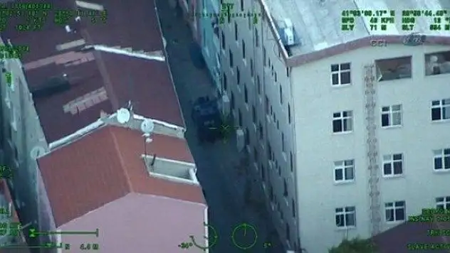 İstanbul'da hava destekli operasyon