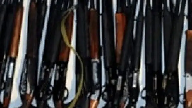 Kaçak üretilen silahlara el konuldu