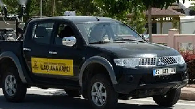 Seydişehir'de haşere ile ortak mücadele