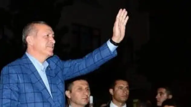 Erdoğan'a duygusal veda!