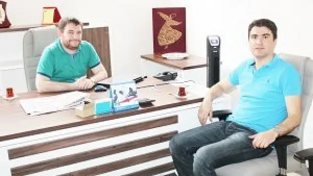 İsmail Ünver  Yeni Haber'i ziyaret etti