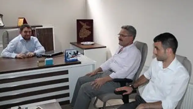 Ümit Olgun gazetemizi ziyaret etti