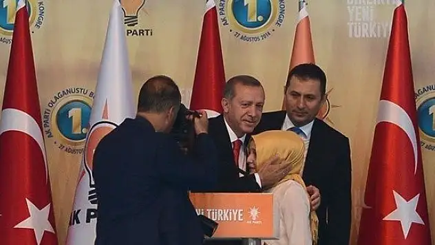 Kız çocuğu, Erdoğan'a neler söyledi?