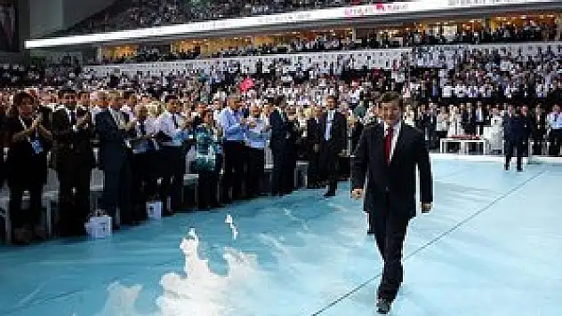 AK Parti Genel Başkanı Davutoğlu'nun ilk konuşması