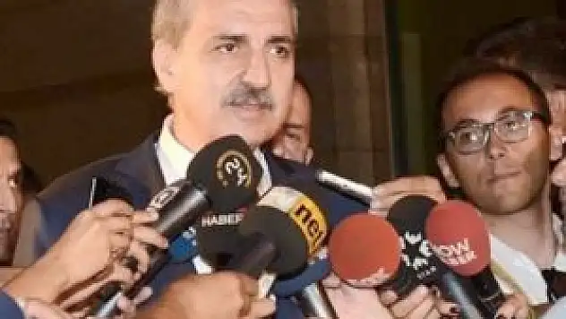 Kurtulmuş: Ben de televizyondan öğrendim