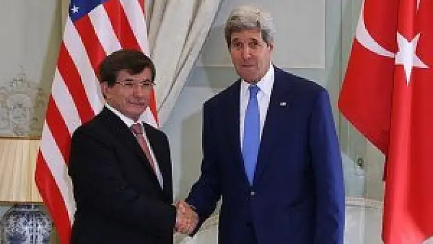 Aliyev ve Kerry'den Davutoğlu'na tebrik