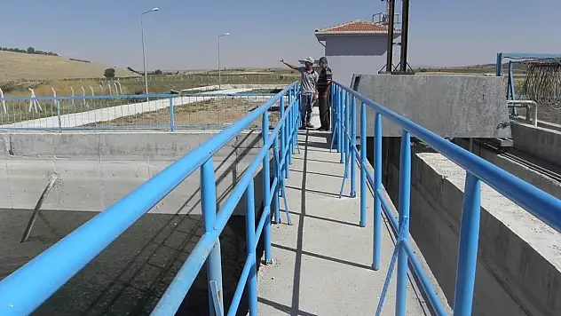 Akören Arıtma Tesisi hizmet vermeye başladı