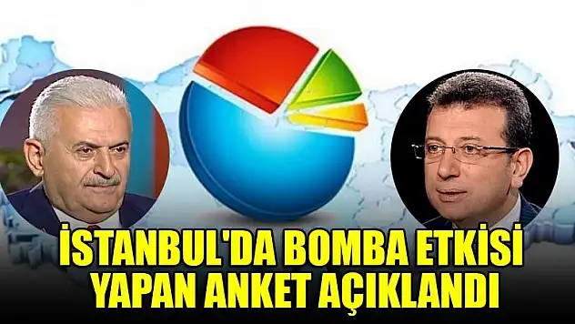İstanbul'da bomba etkisi yapan anket açıklandı