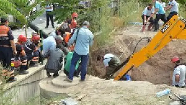 Ankara'da bina inşaatında göçük: 1 ölü