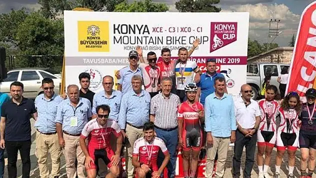 Konya Dağ Bisikleti Yarışmalarına Kayseri damgası