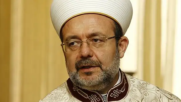 Mehmet Görmez'den Papa'ya sert gönderme