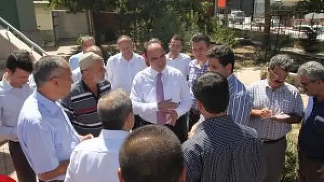 Başkan Altay, cuma buluşmasında