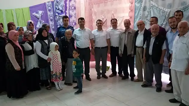 Derebucak HEM'de yıl sonu sergi açılışı yapıldı