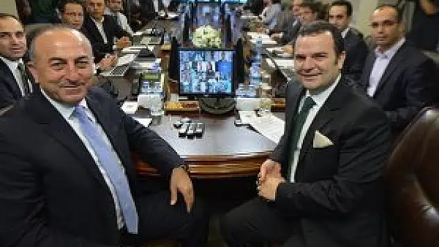 Bakan Çavuşoğlu AA Editör Masası'nda