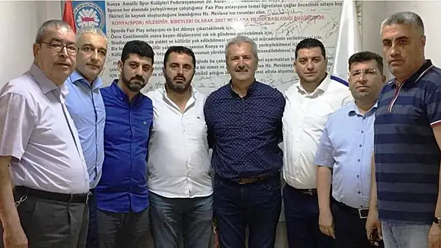 1922 Konyaspor yönetiminden ASKF'ye ziyaret