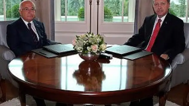 Cumhurbaşkanı Erdoğan Çiçek'i kabul etti