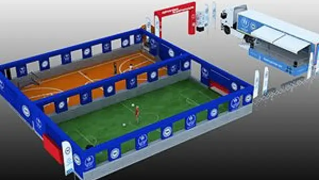 Spor tırı Konya'ya geliyor