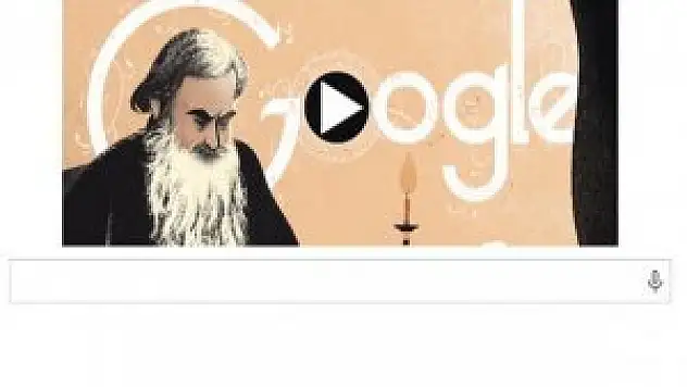Google'dan Tolstoy'a özel doodle