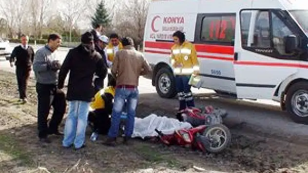 Bisikletten düştü, hayatını kaybetti