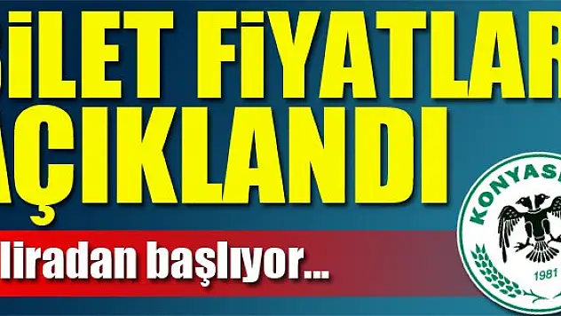 Balıkesirspor maçının bilet fiyatları belli oldu