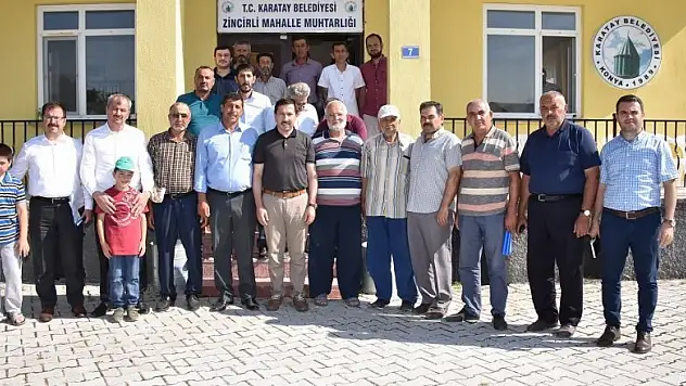 Karatay'da mahalle ziyaretleri sürüyor