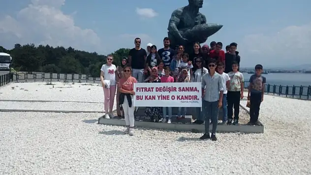 Bozkır'da başarılı öğrenciler Çanakkale gezisi ile ödüllendirildi