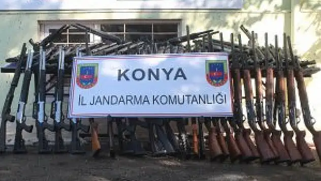 Konya'da silah operasyonu!