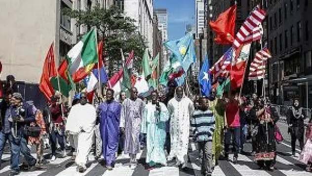 New York'ta Müslüman Günü Yürüyüşü