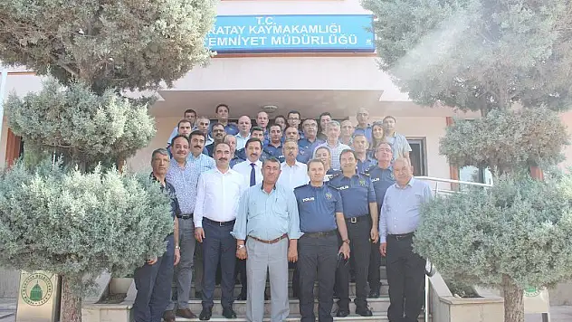 Karatay Kaymakamı Parlar, Karatay İlçe Emniyet'i ziyaret etti