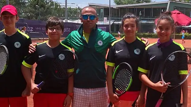 Konyasporlu tenisçiler Ankara'da