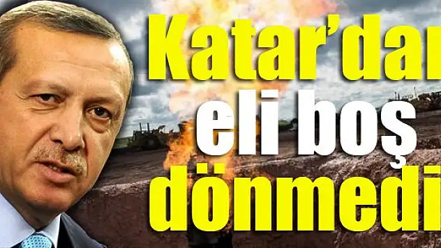 Erdoğan Katar'dan eli boş dönmedi!