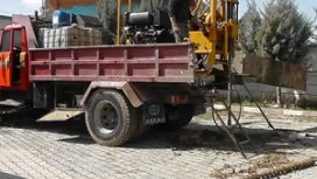 Kulu'da hastane inşaatında zemin etüt çalışması