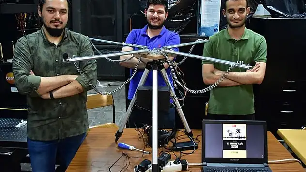 Üniversiteliler 'Ses Konumu Tespit Sistemi' geliştirdi