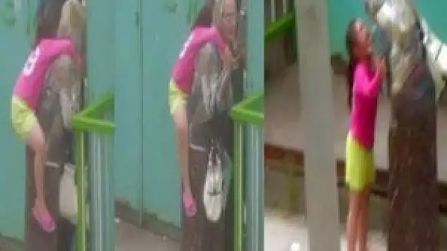 Kız çocuğu maça giremedi hüngür hüngür ağladı