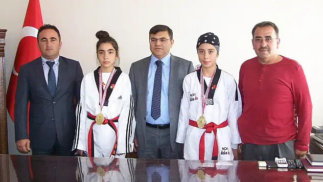 Minik şampiyonlardan Beyşehir protokolüne ziyaret