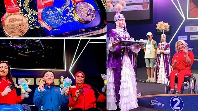 Meram Belediyesporlu halterciler dünya şampiyonasına damga vurdu