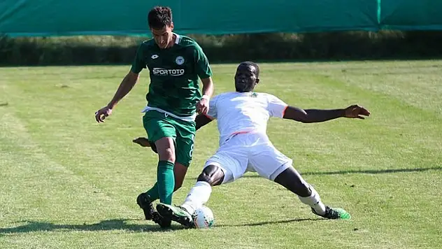 Konyaspor hazırlık maçında mağlup oldu