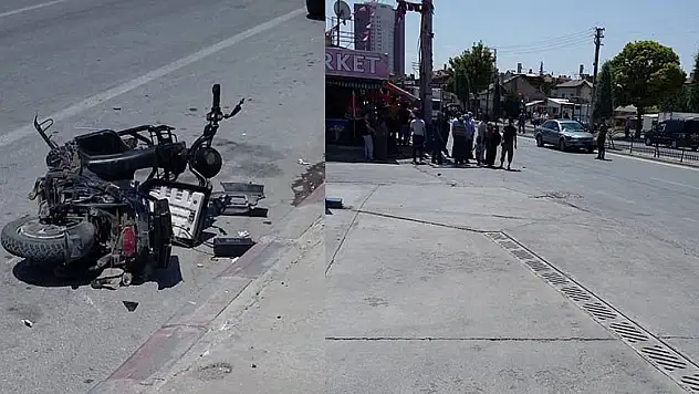 Konya'da trafik kazası:1 yaralı
