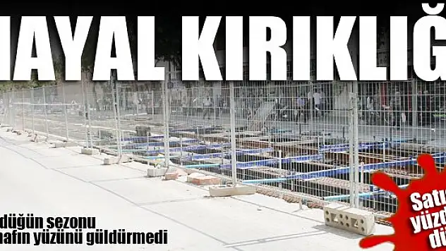 Esnaf umduğunu bulamadı