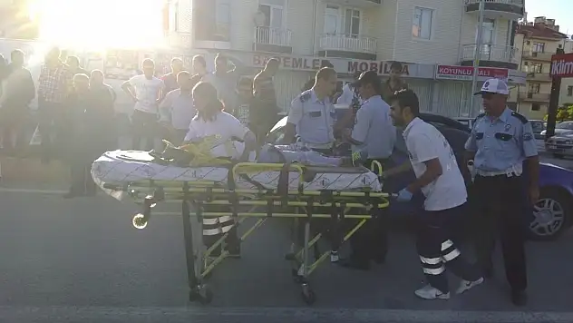 Otomobilin çarptığı çocuk yaralandı